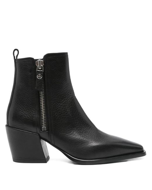 Agl Attilio Giusti Leombruni Black 65Mm Pointed-Toe Boots
