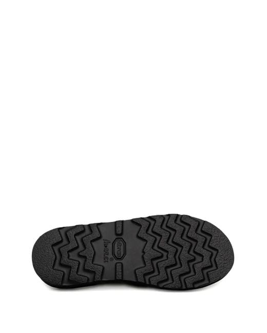 Fracap Black Lace-Up Leather Sandals