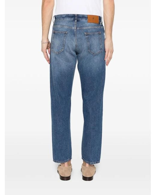 PT Torino Blue Five-Pocket Jeans for men