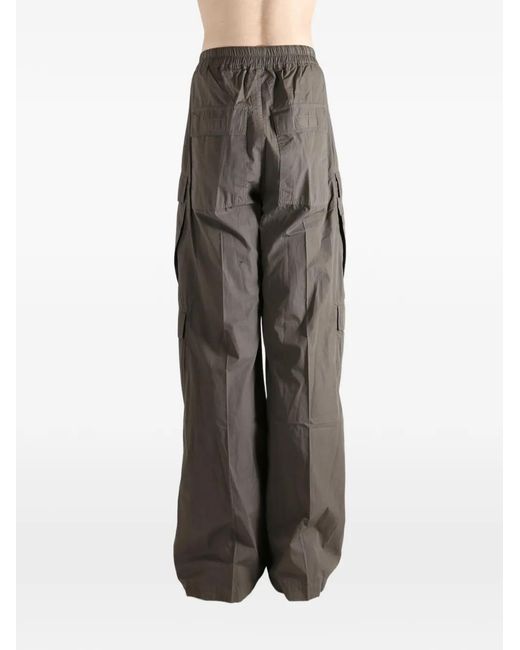 Rick Owens Gray Cargo Pants for men