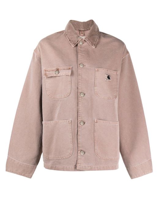 Carhartt WIP Pink Og Michigan Patch-pocket Jacket