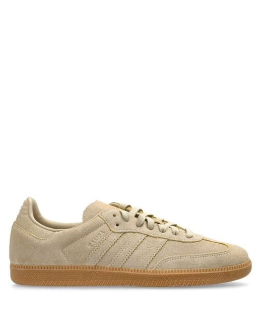 Adidas Brown Samba Sneakers for men