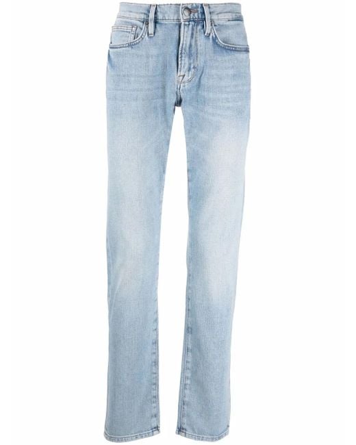 FRAME Blue L'Home Slim-Cut Jeans for men