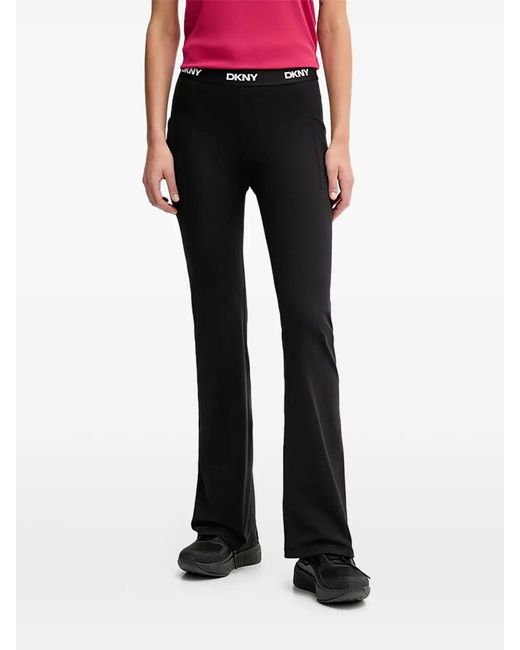 DKNY Black Logo Waistband Trousers