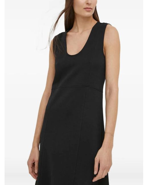 Marc O' Polo Black Sleeveless Midi Dress