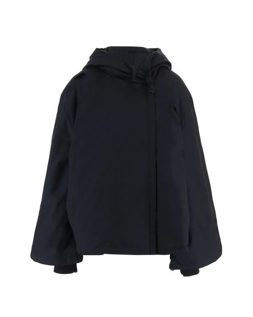 By Malene Birger Blue Sallie Hooded Oversized Jacket