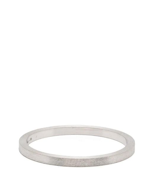 Le Gramme White Ribbon Ring