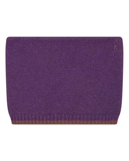 Rosetta Getty Purple X Violet Getty Knitted Hat