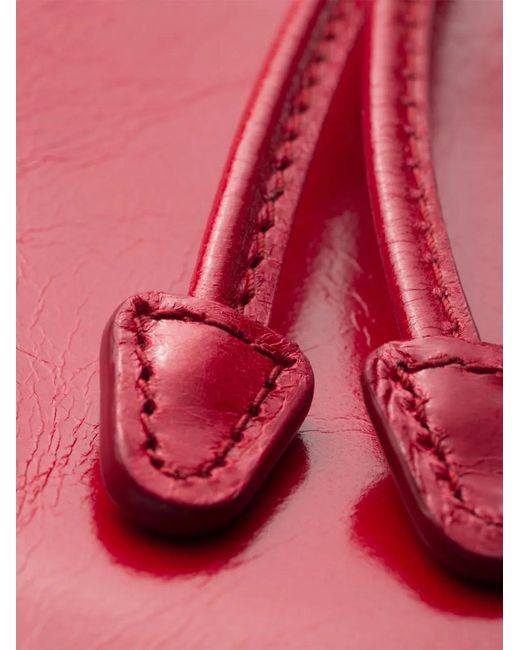 Prada Red Leather Wallet