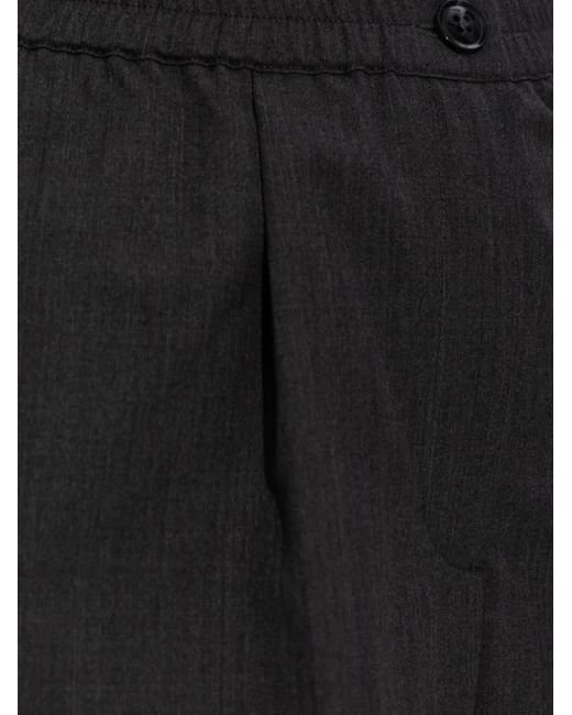 Samsøe & Samsøe Straight Broek in het Black