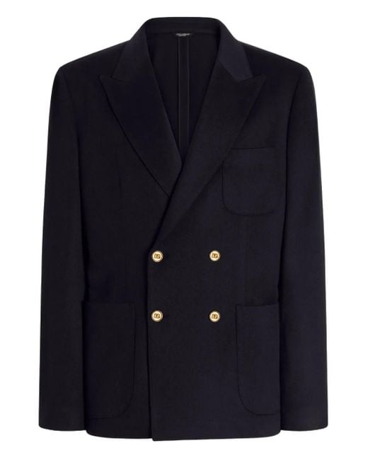 Chaqueta con doble botonadura Dolce & Gabbana de hombre de color Blue