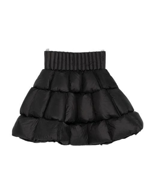 RAXXY Black Gesteppter Minirock