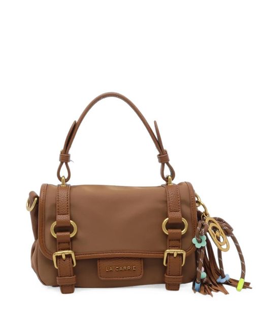 La Carrie Brown Dark Wave Tote Bag