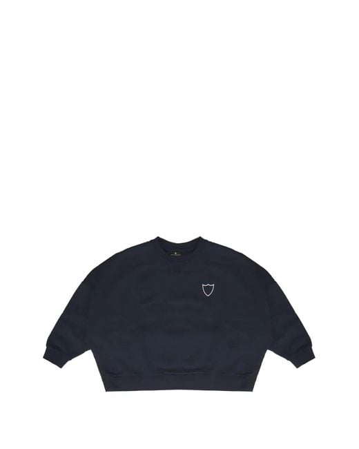 HTC Blue Logo-Print Sweater