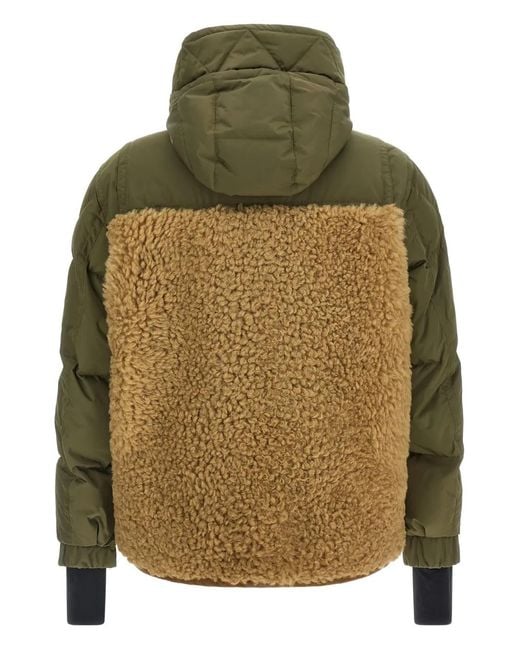 Moncler Green Down Jackets for men