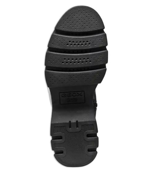 Geox Black Bottes À Plateforme