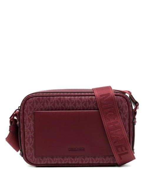 Michael Kors Purple Large Maeve Crossbody Bag