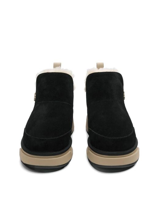 Amiri Black Bottines Malibu À Doublure Lainée for men