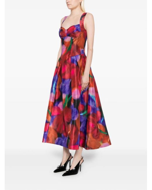 Rebecca Vallance Red Caberet Roses Dress