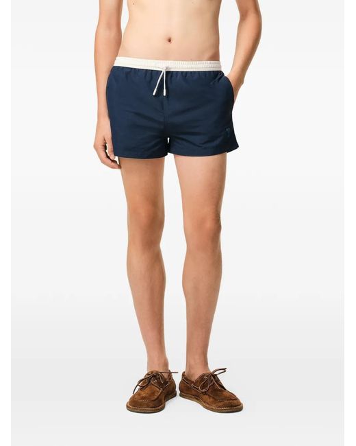 AMI Blue Bicolor Swimsuit for men