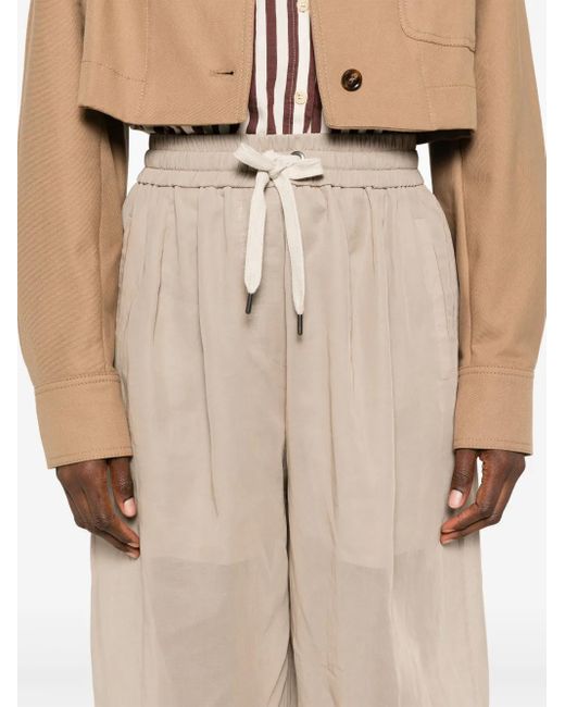 Brunello Cucinelli Natural Pants