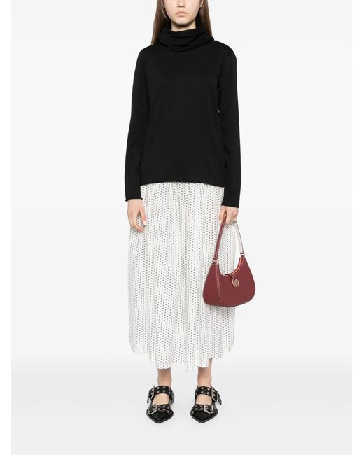 Agnes B. Black Transformable T-Shirt