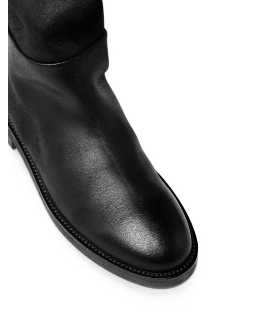 Marsèll Black Tubetto Leather Boots