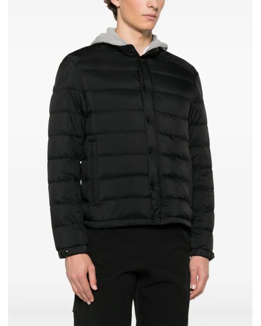 Moncler Black Coats for men