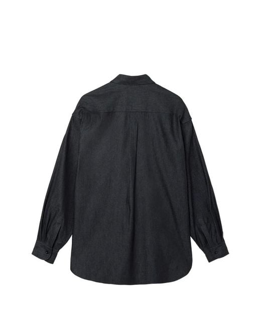 SAGE NATION Blue Vincent Double-Flap Pocket Shirt