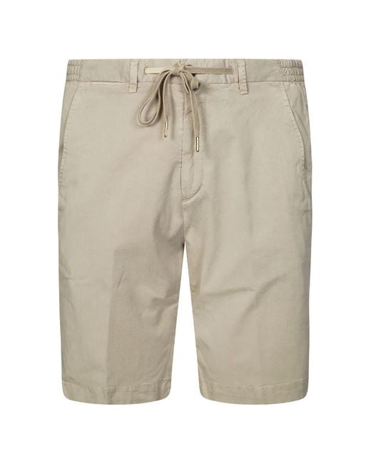 Briglia 1949 Gray Drawstring-Waist Shorts for men
