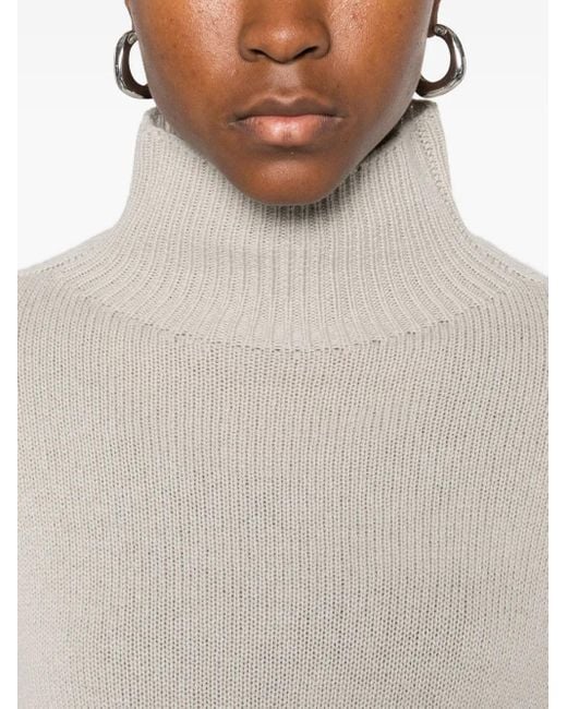 Pull À Col Roulé Allude en coloris White
