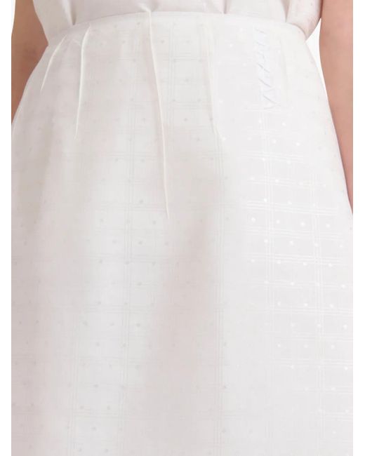 Marni Aラインスカート White