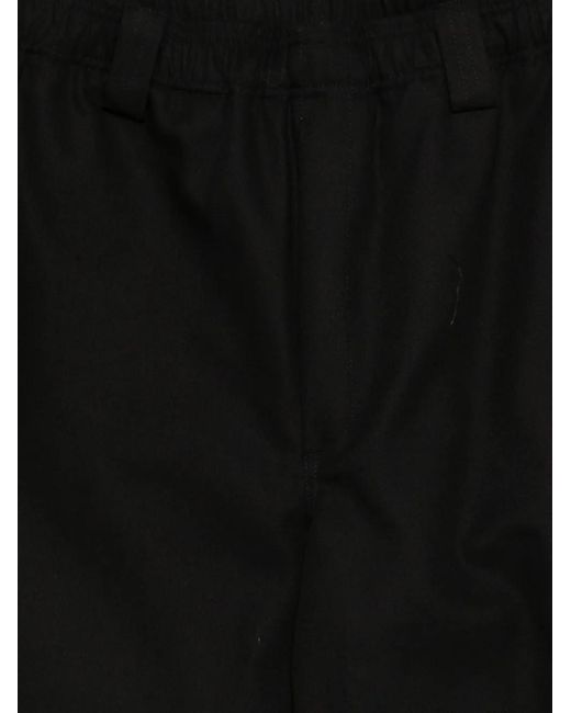 GR10K Black Replicated Cargo Trousers for men