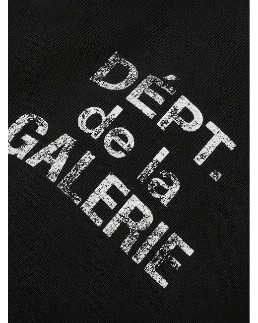 GALLERY DEPT. Black Logo-Print Track Pants