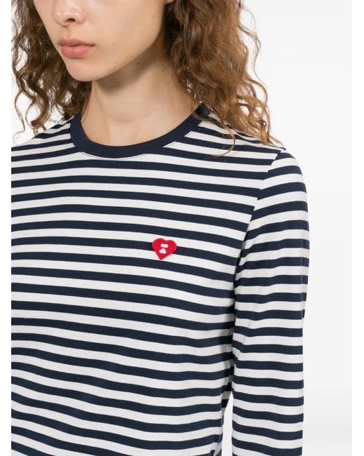 AAPE BY A BATHING AP Blue Logo-Print T-Shirt