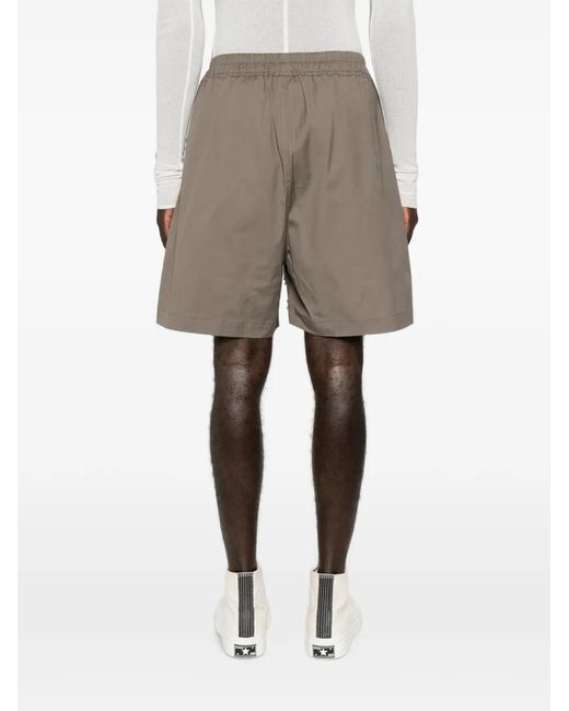 Rick Owens Gray Boxers Drawstring Shorts for men