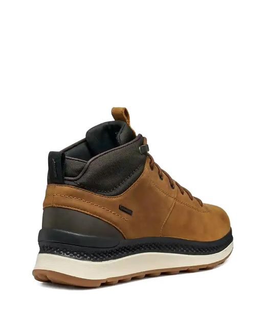 Geox Brown Spherica Actif X2 Abx Hiking Boots for men