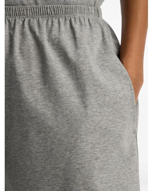 12 STOREEZ Gray Cotton Button Shorts
