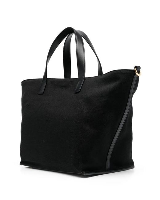 Jil Sander Black Wander Square Small Shopping Bag