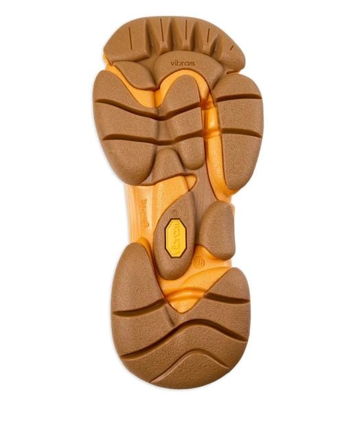 Camper Orange Karst 2 Leather Sneakers
