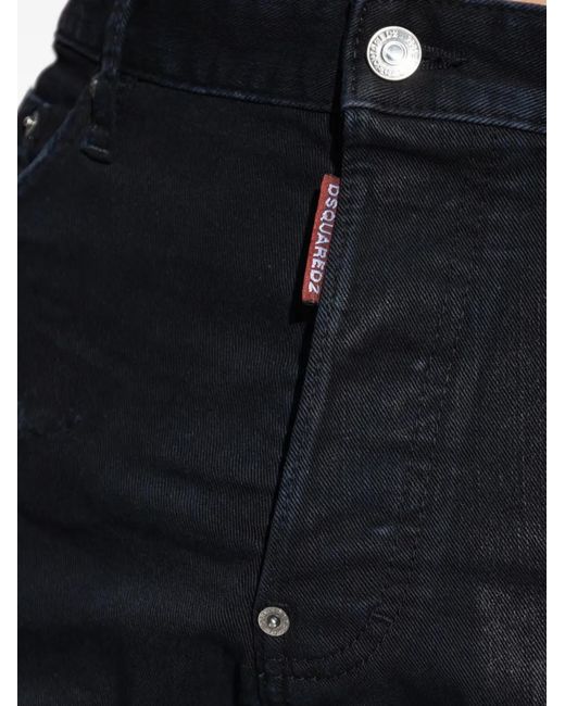 DSquared² Gerafelde Jeans in het Blue voor heren