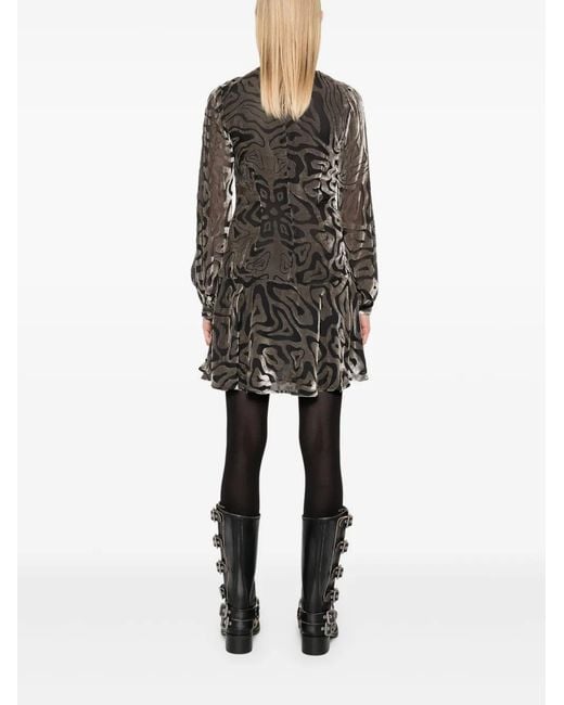 Ulla Johnson Gia Mini-Jurk in het Gray