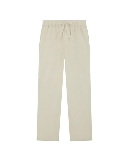 Frescobol Carioca White Luan Drawstring Trousers for men