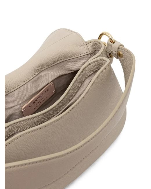 Coccinelle Natural Small Mavery Crossbody Bag