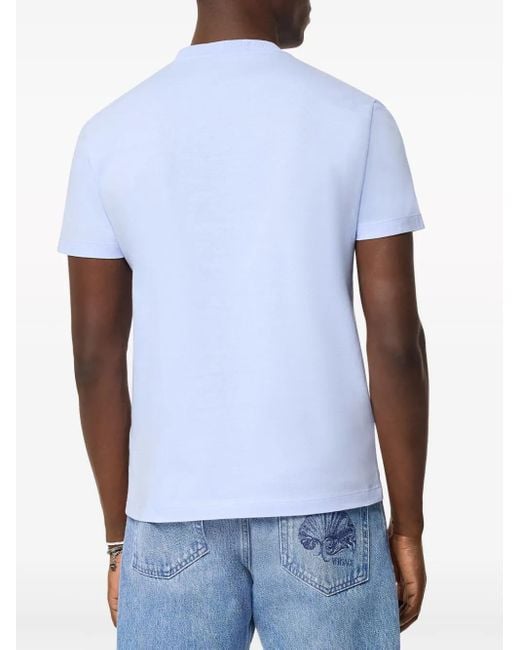 Versace Blue T-Shirts And Polos for men