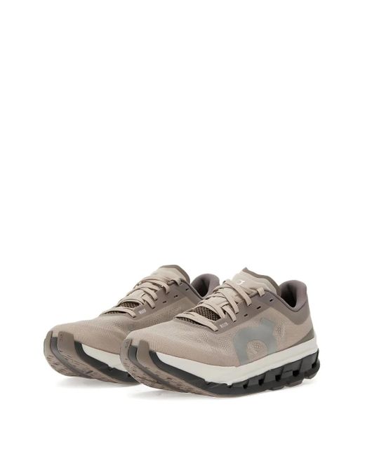 On Shoes Gray Cloudflow 5 Low-Top Sneakers
