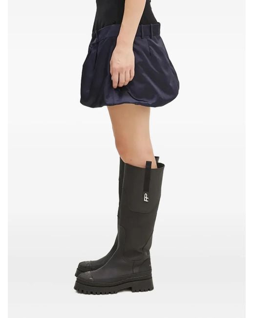 OTTOLINGER Blue Draped Skirt