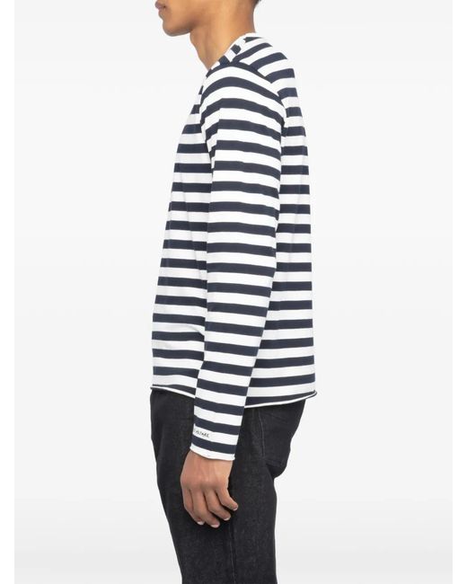 Zadig & Voltaire Blue Timo Stripe Shirt for men