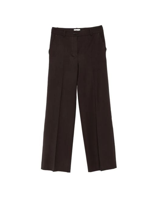 P.A.R.O.S.H. White Pressed-Crease Trousers