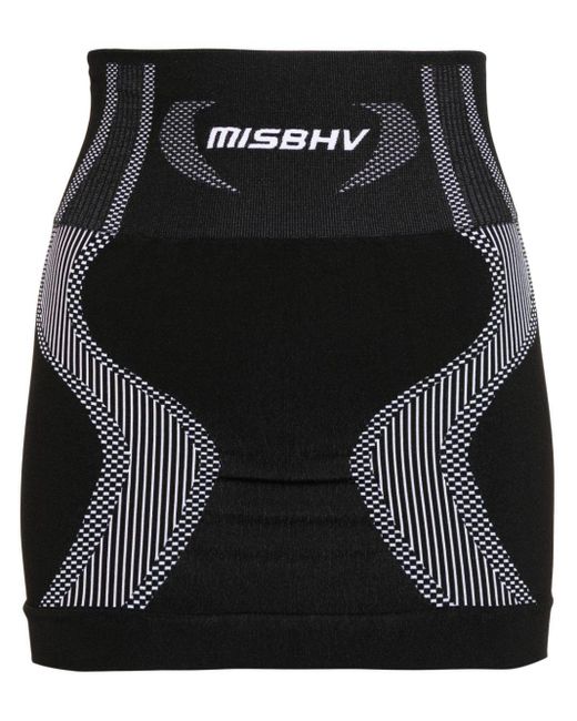 Minifalda deportiva M I S B H V de color Black